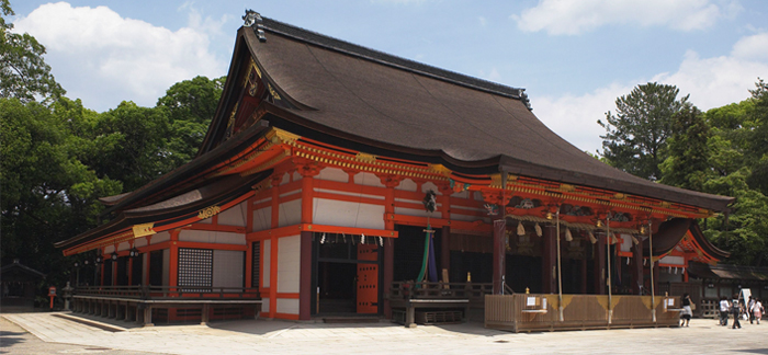 八坂神社本殿イメージ